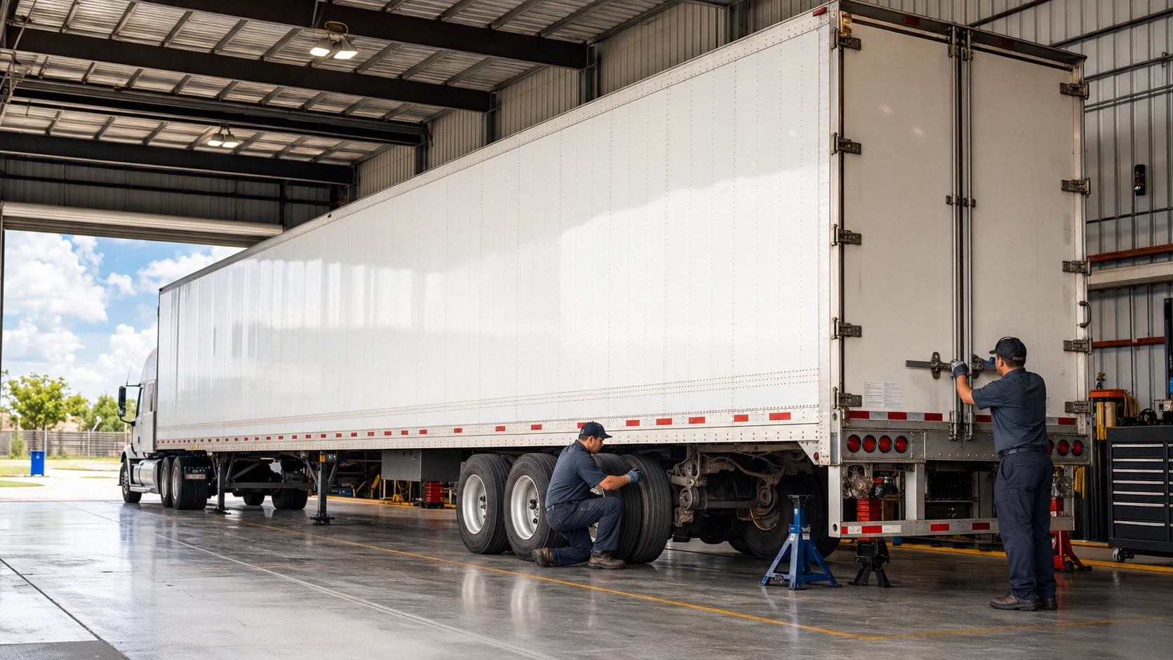 Complete Guide to Commercial Trailer Repair in Houston